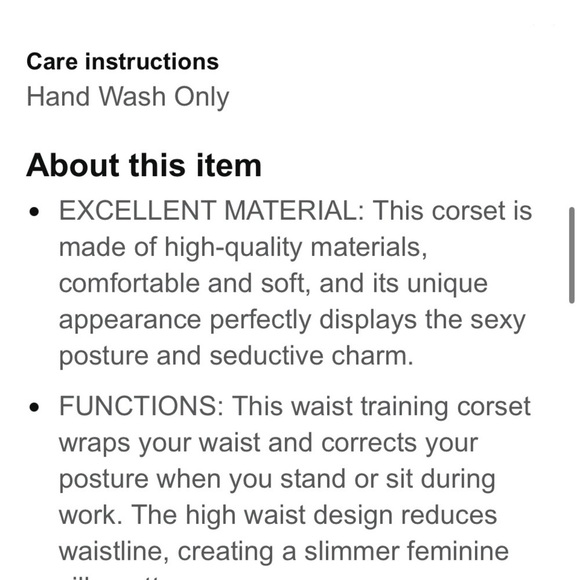 Women’s Gothic Corset - Picture 7 of 10